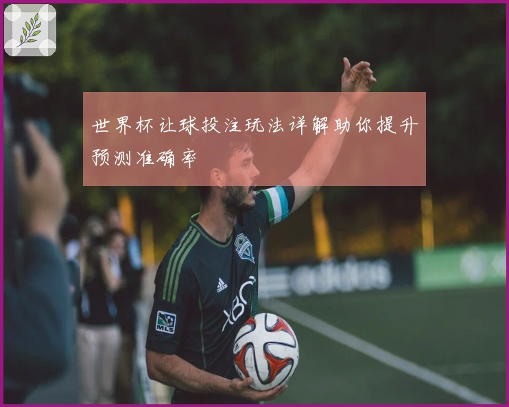 世界杯让球投注玩法详解助你提升预测准确率