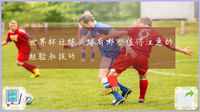 世界杯让球买球有哪些值得注意的经验和技巧